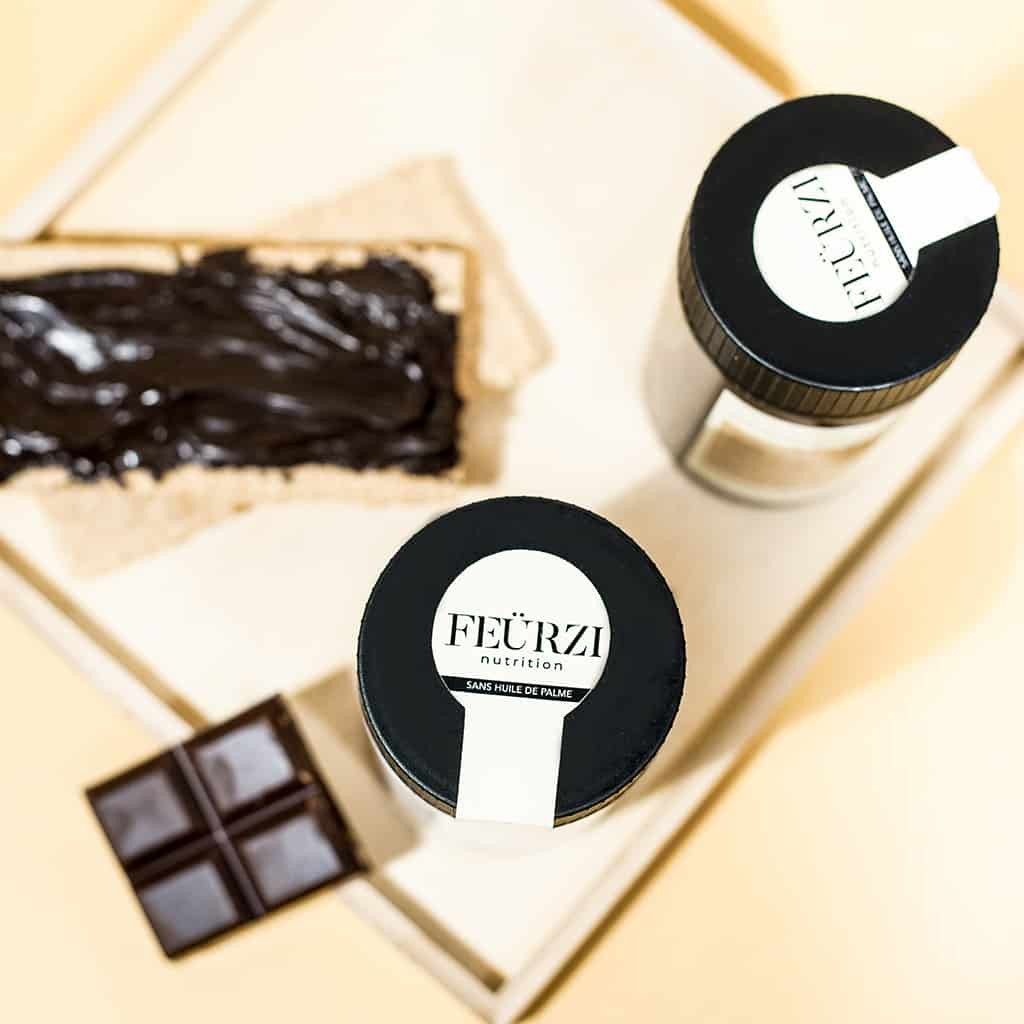 Noir Vegan - Pâte à tartiner artisanale