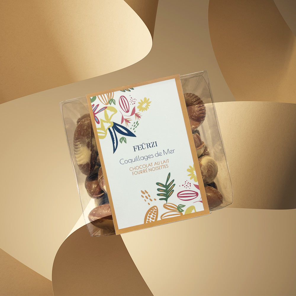 Chocolat coquillages de mer