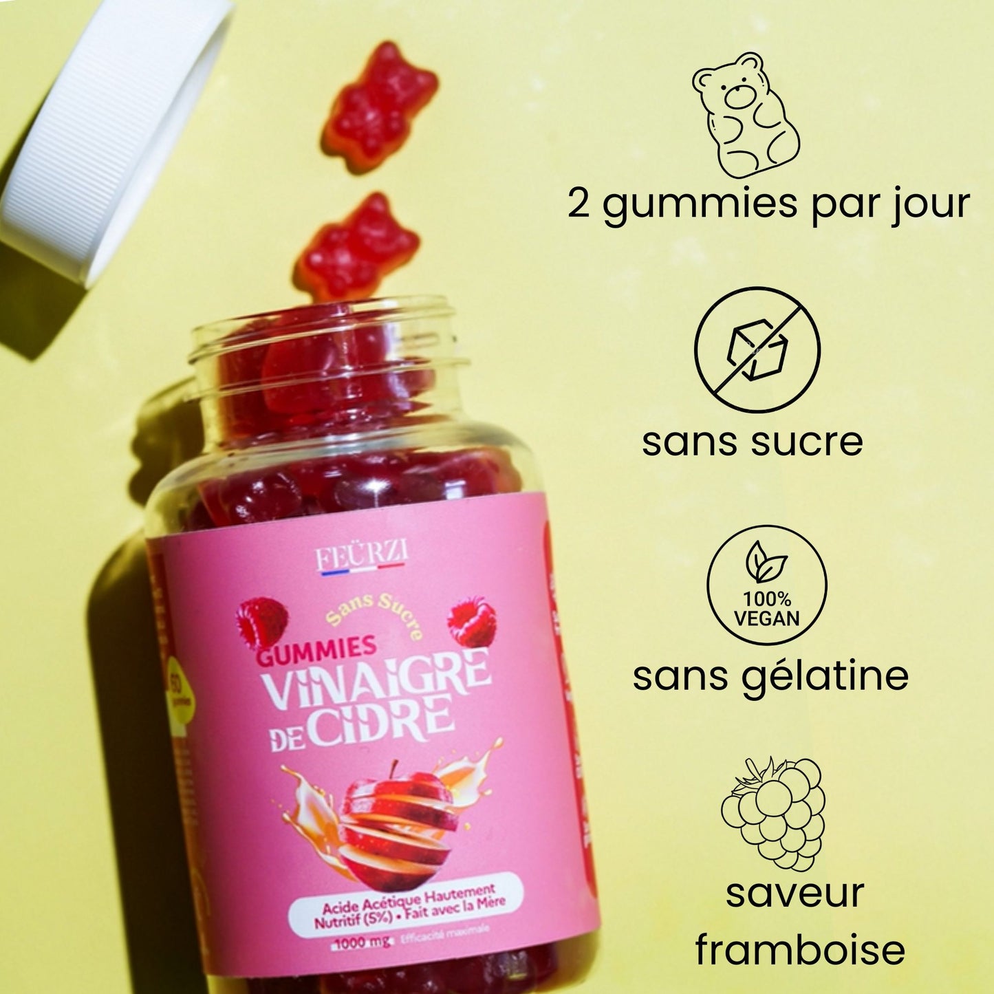 Gummies au Vinaigne de Cidre