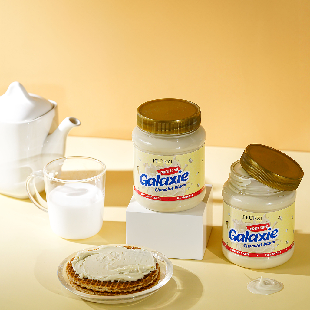 GALAXIE - Pâte à tartiner protéiné au chocolat blanc