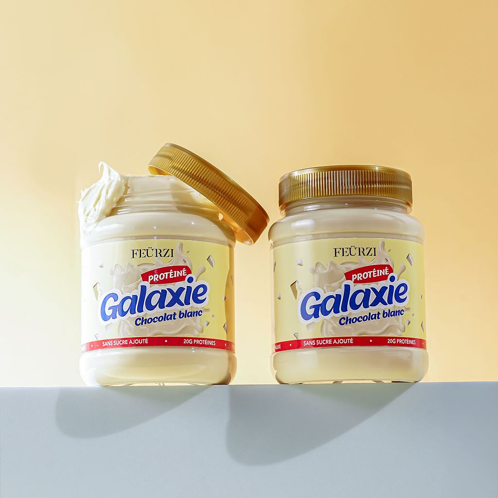 GALAXIE - Pâte à tartiner protéiné au chocolat blanc