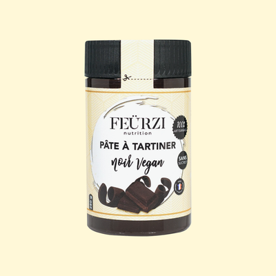 Noir Vegan - Pâte à tartiner artisanale