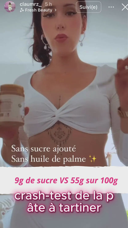 Pâte à tartiner Délice Noisette sans sucre ajouté, sans huile de palme 280g
