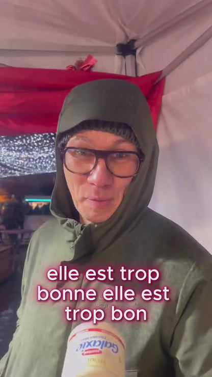 Pâte à tartiner protéinée au chocolat blanc sans huile de palme Galaxie 330g